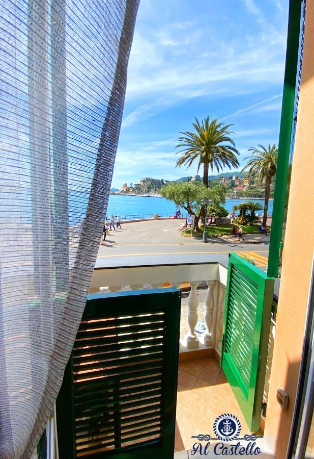 Welcome Riviera - Al Castello-Vista Mare -Romantico E Centrale A 20 Metri Dal Mare-Toll Parking At 15 Euro Per Day To Be Booked In Advance -Subject To Availability Rapallo Exterior foto