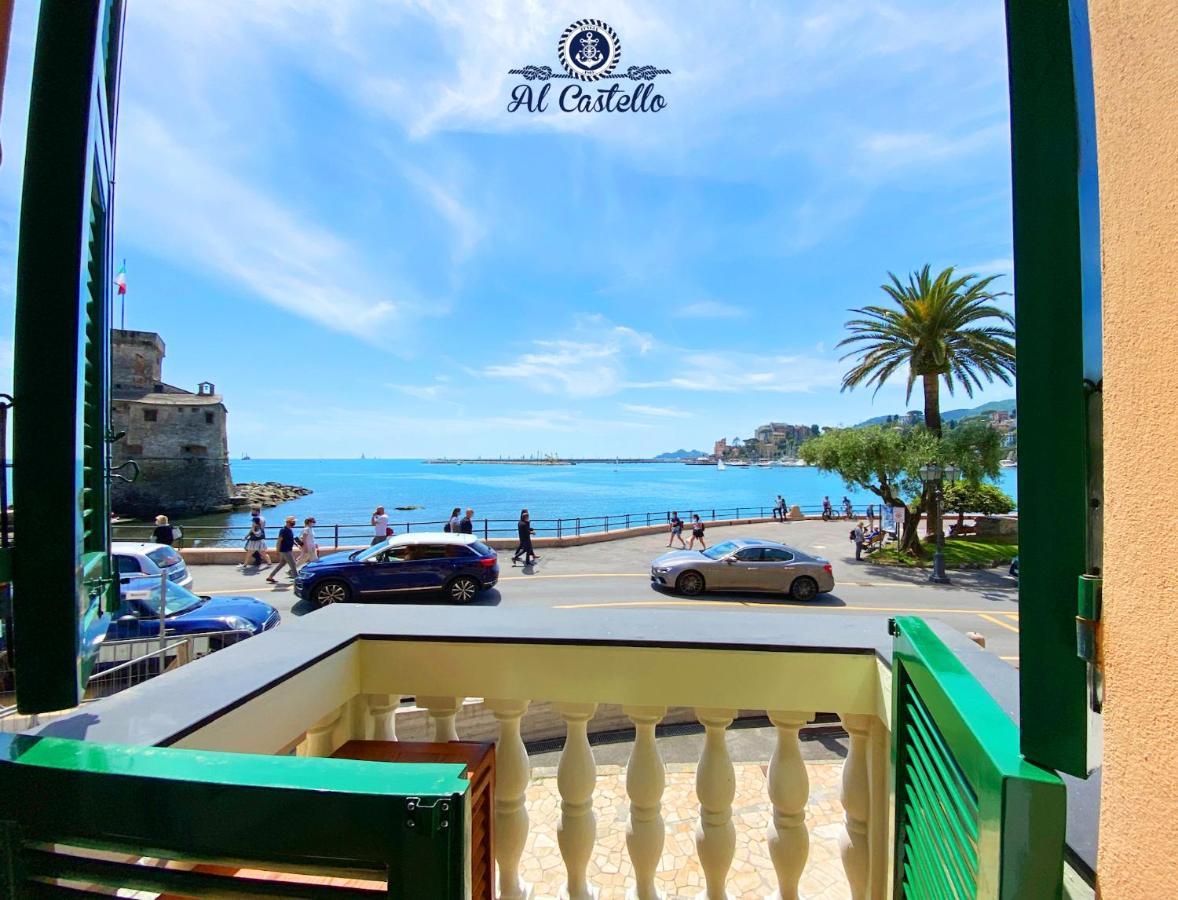 Welcome Riviera - Al Castello-Vista Mare -Romantico E Centrale A 20 Metri Dal Mare-Toll Parking At 15 Euro Per Day To Be Booked In Advance -Subject To Availability Rapallo Exterior foto