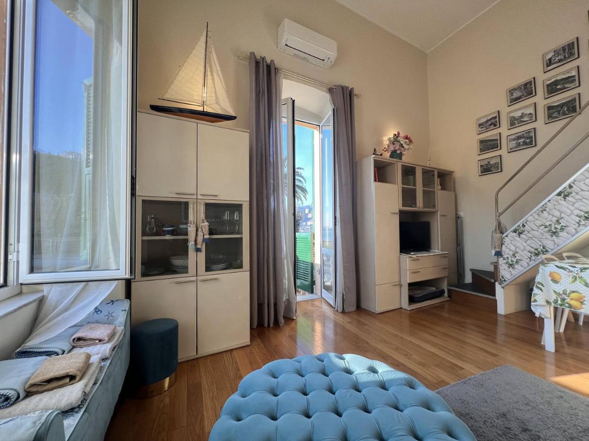 Welcome Riviera - Al Castello-Vista Mare -Romantico E Centrale A 20 Metri Dal Mare-Toll Parking At 15 Euro Per Day To Be Booked In Advance -Subject To Availability Rapallo Exterior foto